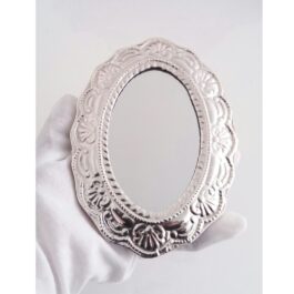 Espejo Oval de plata