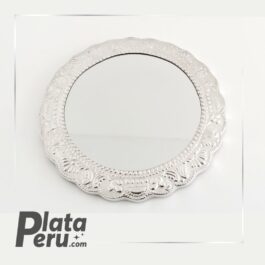 Espejo Redondo en plata