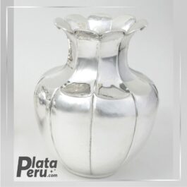 Florero Pétalos en Plata