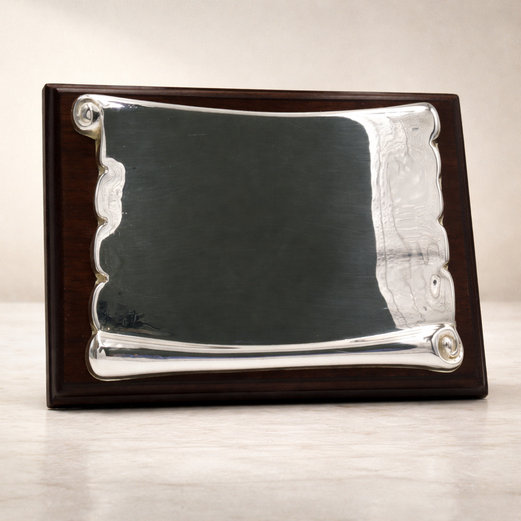 PLACA RECORDATORIA PERGAMINO - Imagen 2