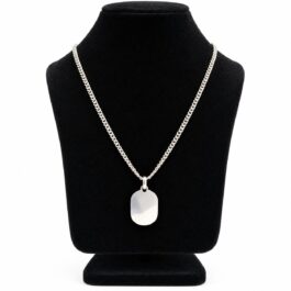Cadena lomo con placa