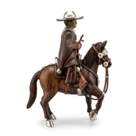 Chalancito con caballo de paso